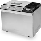 Gourmia Bread Maker with 2 LB Loaf Capacity - 13 Presets Jam Mode, Automatic Ingredient Dispenser, Customizable Crust Options, Keep Warm & Delay Start, Dishwasher Safe Parts