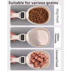 2026 New Electronic Measuring Spoon with Conversion,Digital Measuring Spoon Scale,800g / 0.1g High Precision with LCD Screen,Household Weighing Portable Tool for Pet Dog Cat Food (3SET)