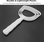 3Pcs Fish Scale Remover White Scraper Set Bone Descaler Tool and Keefer Cleaning Tools for Kitchen Use Durable Plastic Fish Scraper for Restaurant Catering, and Home Cooking Preparation Needs
