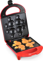Disney DCM-8 Mickey Cake Pop Maker, Mini, Red