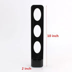 Replacement Parts Water Filter Holder with 3 Pack Charcoal Water Filters,Compatible with cuisinart Coffee Maker (black)