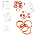 Food Grade Silicone O Ring Repair Kit, to Solve Boiler Pin Brew Group Hot Water Issues, Compatible for Philips Coffee Machines (Standard)