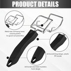 2-Pack Air Fryer Convection Toaster Oven Tray Extractor, Oven Food Scald Resistant Clip & Trays Grills Air Fryer Accessories for Air Fryer, Toaster Oven,Used to Quickly Remove