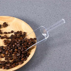 4.5 Inch Clear Plastic Multi-Purpose Scoops, Ice Scoop for Weddings, Candy, Dessert Buffet, Protein Powders, Specialty Tools and Gadgets