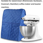 Evermarket Stand Mixer Dust Proof Cover with Pocket and Organizer Bag for Kitchenaid,Sunbeam,Cuisinart,Hamilton Mixer (Blue)