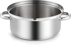 Cooks Standard Canning Juice Steamer Extractor Fruit Vegetables for Making Jelly, Sauces, 11-Quart Stainless Steel Multipot with Glass Lid, Clamp, 2-Pcs Hose
