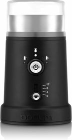 Bodum Bistro Electric Coffee Blade Grinder, Adjustable, 5 Grind Settings, 3 Ounces, Black