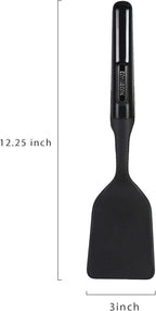 Farberware Professional Heat Resistant Nylon Short Turner-Safe for Non-Stick Cookware, One Size, Black