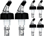 6 Pack Measured Liquor Pour Spout, Liquor Bottle Pourers, Measure Pour Spout for Liquor Bottles, Bottle Pourers for Alcohol, Shot Pourer Cocktail Liquor Dispenser Bar Bartending Tool -1oz/30ml