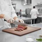 TrueCraftware- 20" X 15" X 1/2” Cutting Board for Kitchen Brown Color Plastic- Color Coded Durable Kitchen Cutting Board Chopping Board Non Slip Cutting Mat for Meat Vegetables Dishwasher Safe
