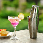 Etens Cocktail Shaker Tins Set Stainless Steel, Pro Bar Style Boston Shakers Bartending, Two Piece Martini Shaker Cup Drink Mixer for Bartender – Silver Bar Tools Weighted Metal Shaking Tin