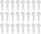 Cornucopia Brands Bulk Pack of Teaspoon Measuring Spoons (24-Pack); 5 ml / 5 cc Scoops Which Fit Inside a Spice Bottle