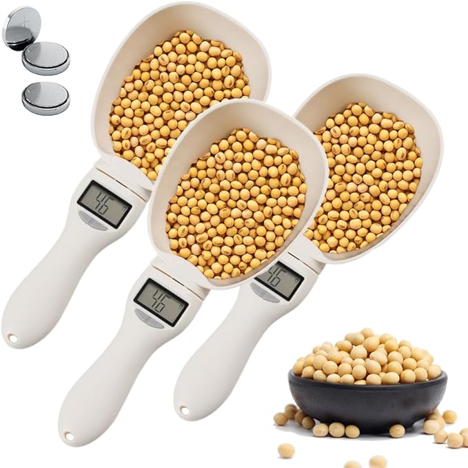 2025 New Digital Measuring Spoon, Food Measuring Scoop Scale 800g / 0.1g High Precision with LCD Screen, Display Electronic Measuring Spoon for Daily Meals and Kitchen Gadgets (3)