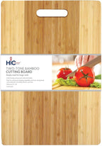 HIC Kitchen Extra-Large Cutting Board, Natural Bamboo, 14 x 10 x 0.75-Inches