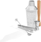 Cambridge E9270GS1CBBM 5-Piece Mixology Shaker Tool Set