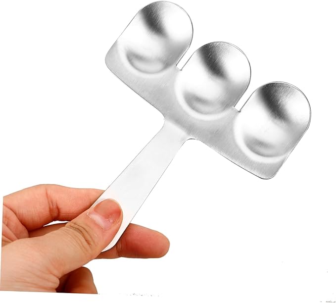1set Stainless Steel Meatball Maker Set Kitchen Gadget for Meatballs Shrimp Balls Easy to Use Lightweight Kitchen Tool for Home Cooking and Hot Pot