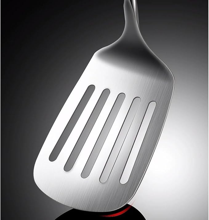 Kitchen Utensils Set，Cooking Utensils Kitchen Tools 4 Pieces Spoons for Cooking Spatulas Cooking Utensils Sets Stainless Steel Spatulas Spoons Gadgets