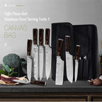 FULLHI Knife Set, 14pcs Japanese Knives Set, Premium German Stainless Steel chef Knife Set