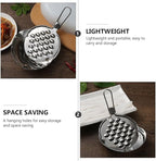 SOLUSTRE Vegetable Grater Multi-Functional Food Scraper Tool Stainless Steel Jelly Scraper for Kitchen Use with Hanging Hole Lightweight and Portable 6.10X3.85X1.73 Inches