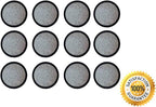 Premium Replacement Charcoal Water Filter Disks for Mr. Coffee Machines - 12 Pack