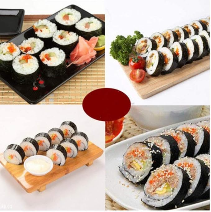 12pcs Sushi Bazooka Sushi Maker Mold Plastic Rice ， Sushi Maker Rice Vegetable Meat Diy Sushi Making Kit Machinekitchen Utensils