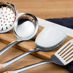 Stainless Steel Kitchen Tools Cooking Set Spatula Shovel Soup Tong Accessories Baking