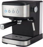 Espresso Maker 1.5L Capacity Coffee Machine with Milk Frother