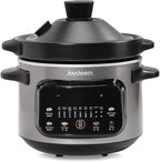 Joydeem 4 Quart Electric Stew Pot, 500W Multi-Functional Cooking Pot with Ceramic Inner, Soup, Porridge, Stew, Braise, with Auto Keep Warm & Timer DDG-A400