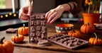 La chat 3 Packs Silicone Molds for Chocolate, Food Grade no-stick Baking, candy and butter Mold with different shape (3 packs chocolate molds)