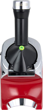 Yonanas 988RD Deluxe Vegan, Dairy-Free Frozen Fruit Soft Serve Maker, Includes 75 Recipes, 200 W, Red