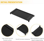 Allstare WB31X24738 Cast Iron Griddle Replacement Parts for GE Gas Stove Parts WB31X49806 Center Griddle Plate Adora 19.5" x 9" General Electric Gas Range Stove Top Griddle GE Cooktop Flat Top Pan