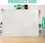 Silicone Pastry Mat 32"*24" Extra Thick Non Stick Baking Mat Food Grade Silicone Dough Rolling Mat with Edge Heightening Large