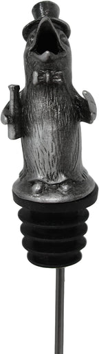 Happy Hour Whimsical Penguin Wine Pourer - Stopper, Aerator, and Perfect Pourer