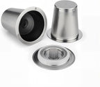 FIRJOY Stainless Steel Reusable Filter Cup, Compatible with Cuisinart SS-RFC HomeBarista Coffee Makers (1 Pack)