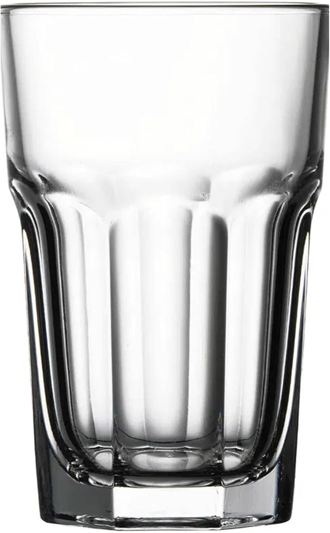 Highball Drinking Glasses Set of 48, 12.5 oz Glass Tumbler - Water Glasses & Beer Glassware for Kitchen - Durable Drinkware Set for Juice, Soda, Iced Tea & Cocktails - Heavy Base, Dishwasher Safe