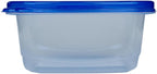 Glad GladWare Medium Rectangle Food Storage Containers with Lids, BPA Free Plastic for Soups Salads and Meal Prep, Airtight Leak Resistant, Microwave Dishwasher Freezer Safe, 24 Oz, 5 Count - 6 Pack