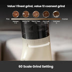 Gemilai Espresso Machine & Electric Coffee Grinder Bundle for Cappuccino, Latte