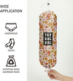 Flower Grocery Bag Organizer - Plastic Bag Holders for Kitchen & Laundry - Home Farmhouse Decor, Gifts for Women & Men