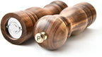 BILL.F Salt and Pepper Grinder Pepper Mill Grinder Pepper Grinders Salt Mill Set of 2 with Adjustable Ceramic Rotor 7 Inch