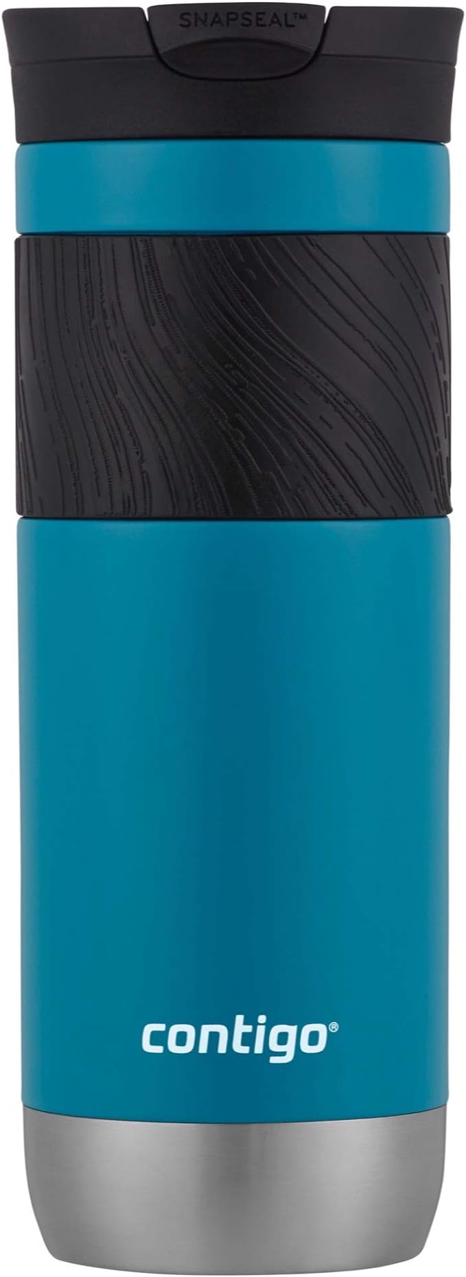 Contigo Byron 2.0 Stainless Steel Travel Mug with SNAPSEAL Lid and Grip 20oz. Juniper