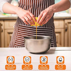3pcs Egg Shell Opener & 1 Egg Separators,Handheld Egg Cracker Tool for Rawegg,Eggshell Cutter Hard Boiled Egg Breaker Yolk White Separator for Cooking Camping Kitchen Gadget
