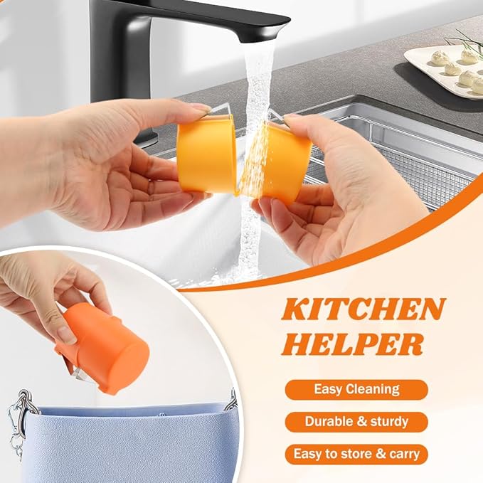 3pcs Egg Shell Opener & 1 Egg Separators,Handheld Egg Cracker Tool for Rawegg,Eggshell Cutter Hard Boiled Egg Breaker Yolk White Separator for Cooking Camping Kitchen Gadget