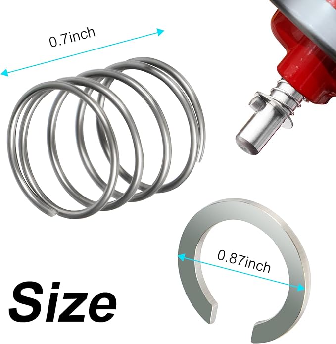 304 Stainless Spring and Washer For KitchenAid Mixers 3.5 Quarts to 7 Quarts Quick Install components