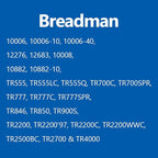 TASP Bread Maker Machine Kneading Paddles Compatible with Breadman TR-2200C TR2500BC TR2700 TR777SPR TR555LC TR4000 TR441 TR888,Cuisinart CBK-110 CBK-110P1,Breville BBM800,Pack of 2