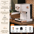 Cafe Premier Series All-in-One Coffee Machine, Espresso, Cold Brew, Grinder, Frother, Silver, Refurbished
