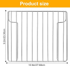 Toaster Oven Accessories for Hamilton Beach Easy Reach 4 Slice Countertop Toaster Oven, 10.9×9.2 IN Food Grade Stainless Steel Toaster Oven Replacement Parts Wire Rack, Dishwasher Safe