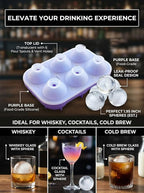 Jello Egg Molds For Jello Jigglers, Egg Bites,And Chocolate Whole Egg Shaped Silicone Mold For Holidays And Celebrations Baking And Treats Food-Grade And Bpa-Free (Purple)