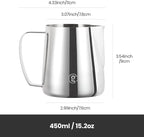 Gemilai Espresso Machine & Coffee Grinder& Milk Frothing Pitcher for Cappuccino, Latte