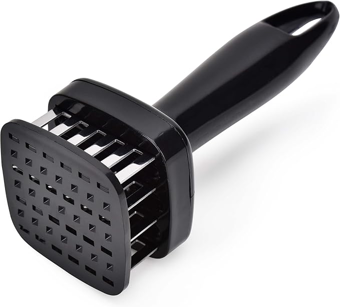 Aliglow Meat Tenderizer Needle Meat Hammer Mallet Tool Pounder For Tenderizing and Pounding Steak, Beef Pork Chicken BBQ And Poultry