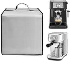 Dust Cover for Plus Espresso Machine BES500BSS Stainless Steel Dust Covers for De'Longhi Stilosa Manual Espresso Machine EC260BK Heavy Duty Waterproof Protective Cover Case (Silver)
